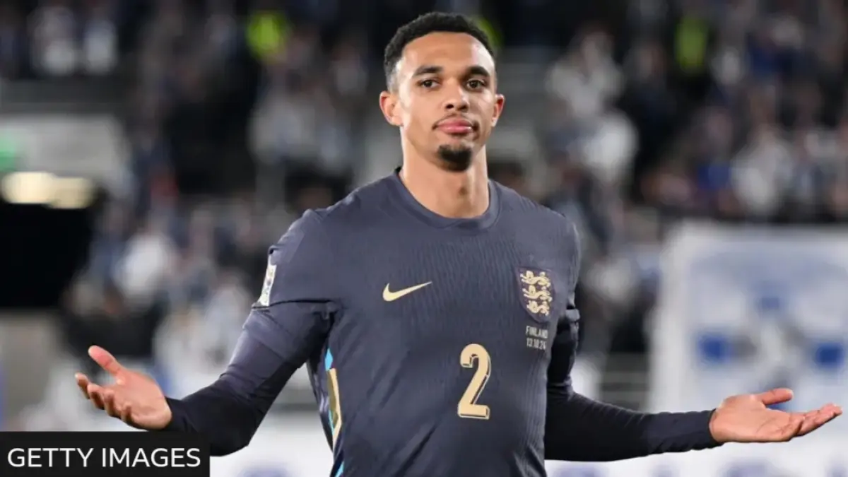 Trent Alexander Arnold tidak masuk dalam pilihan Thomas Tuchel. (BBC) 