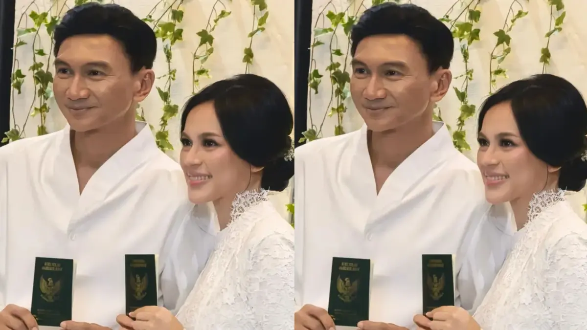 Anji resmi menikah dengan Dena Desy dalam prosesi sederhana di Cibubur. (Instagram)