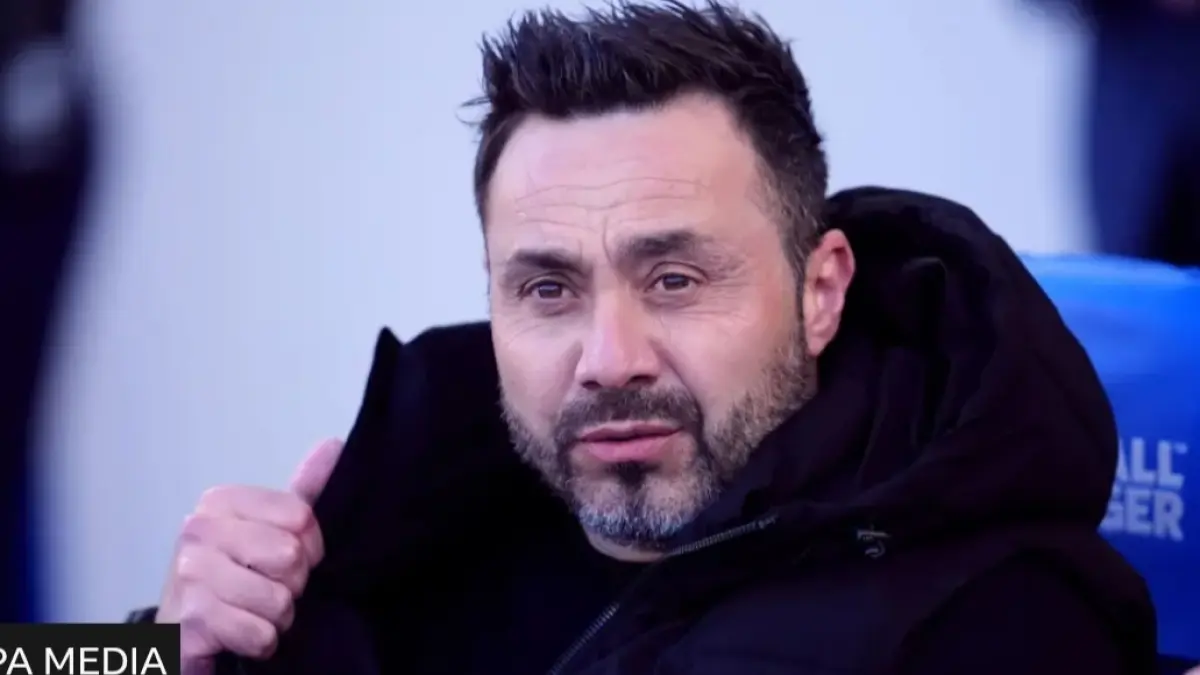 Roberto De Zerbi tetap loyal bersama Tottenham Hotspur. (BBC) 