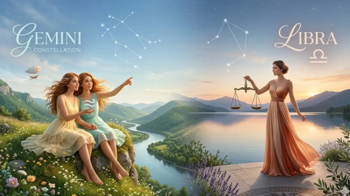 Ilustrasi zodiak. (Gemini AI) 