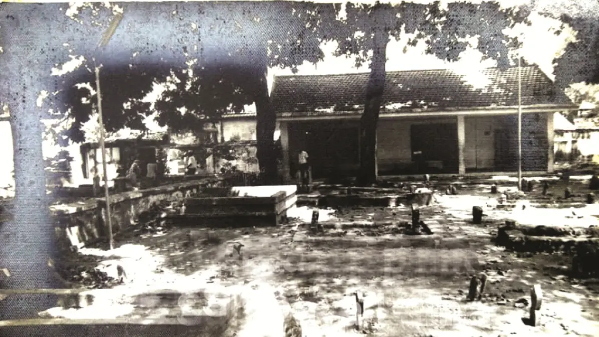 Makam Sunan Ampel di Surabaya pada masa kolonial Belanda. (IST)