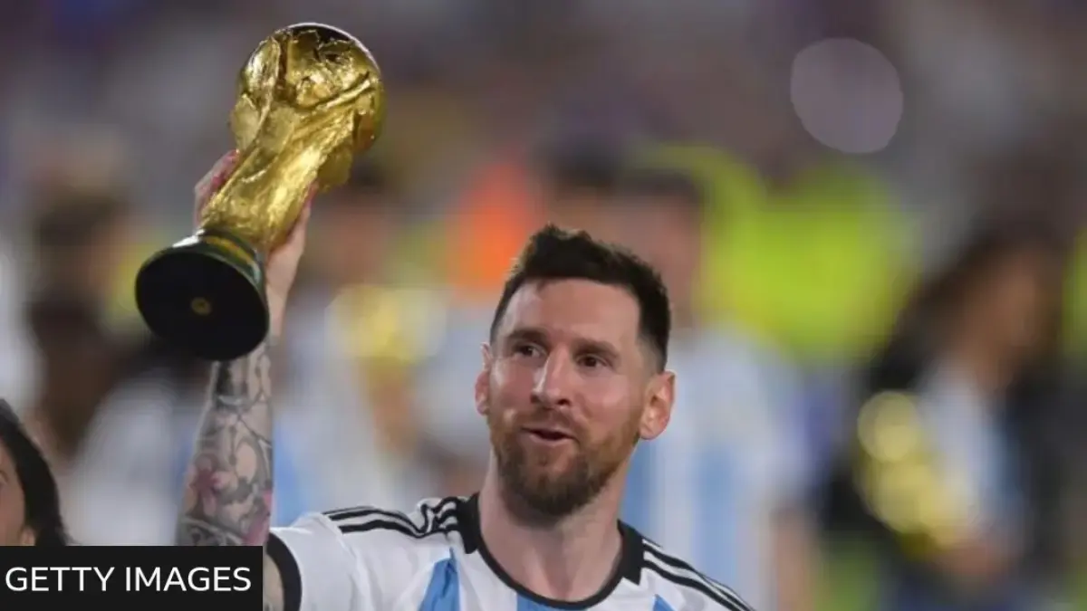 Lionel Messi pimpin Argentina pertahankan gelar Piala Dunia. (BBC) 