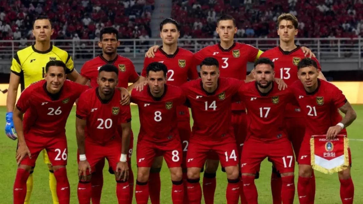 Timnas Indonesia. (Andy Satria). 