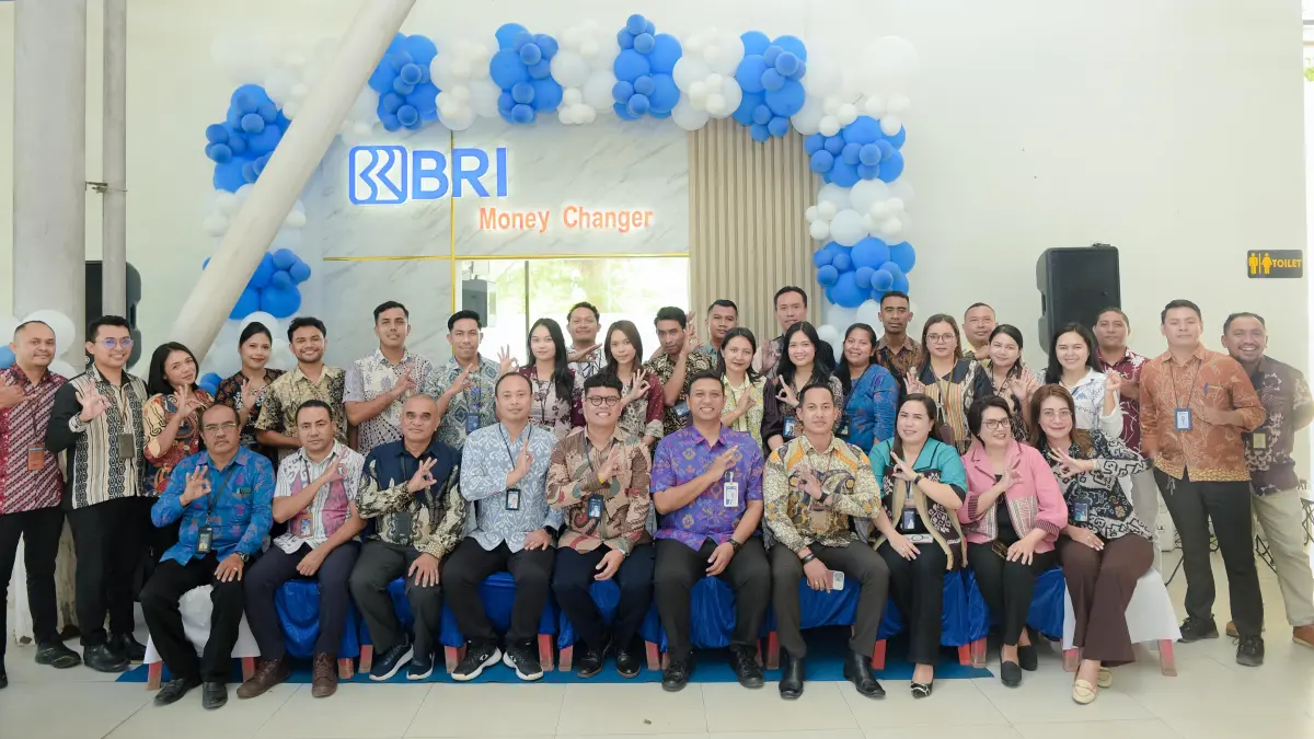 BRI Money Changer melayani penukaran 20 mata uang asing utama. 