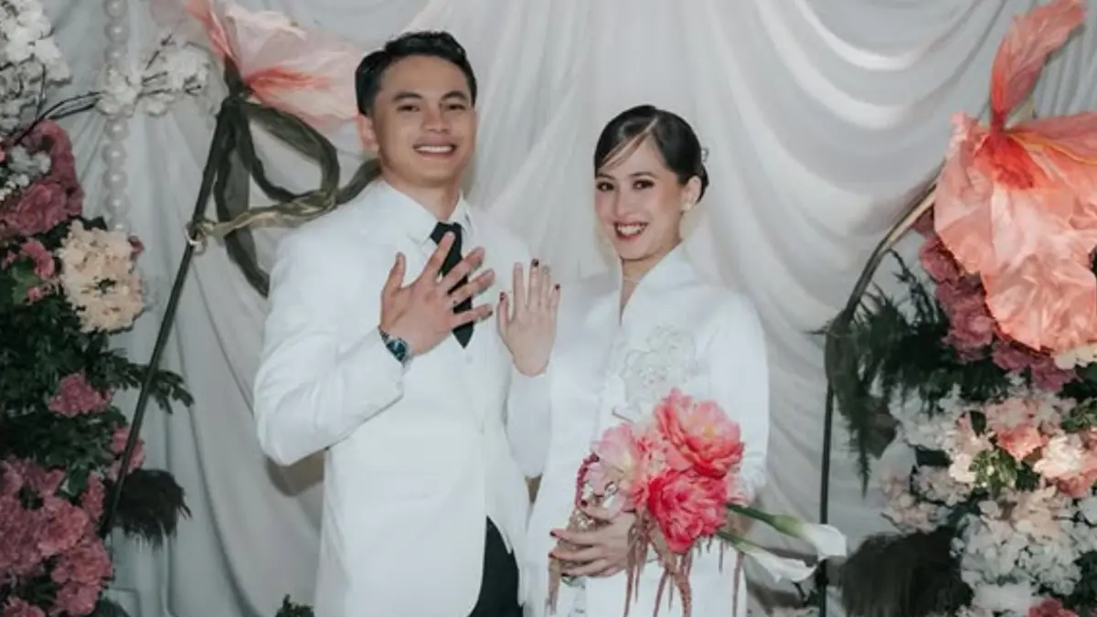 Adhisty Zara mengonfirmasi kehamilannya dan umumkan pernikahan melalui unggahan di Instagram pribadinya. (Instagram/@zaraadhsty)