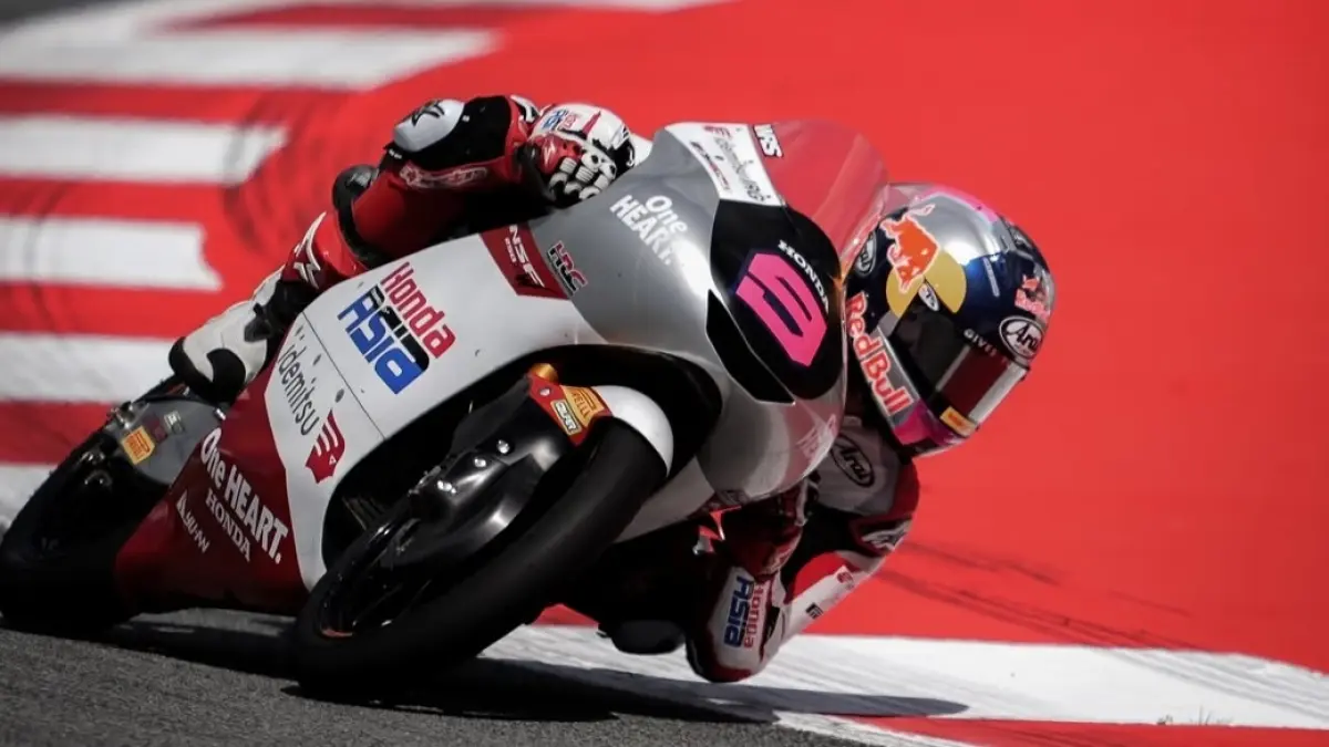 Veda Ega Pratama siap berburu poin di Sirkuit Mugello. (Team Honda Asia) 