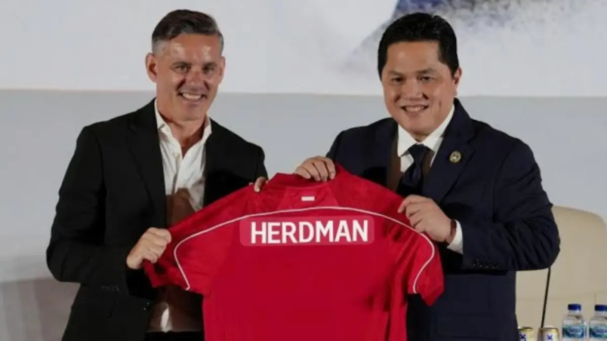 John Herdman kembali beri kepercayaan kepada pemain muda. (PSSI) 