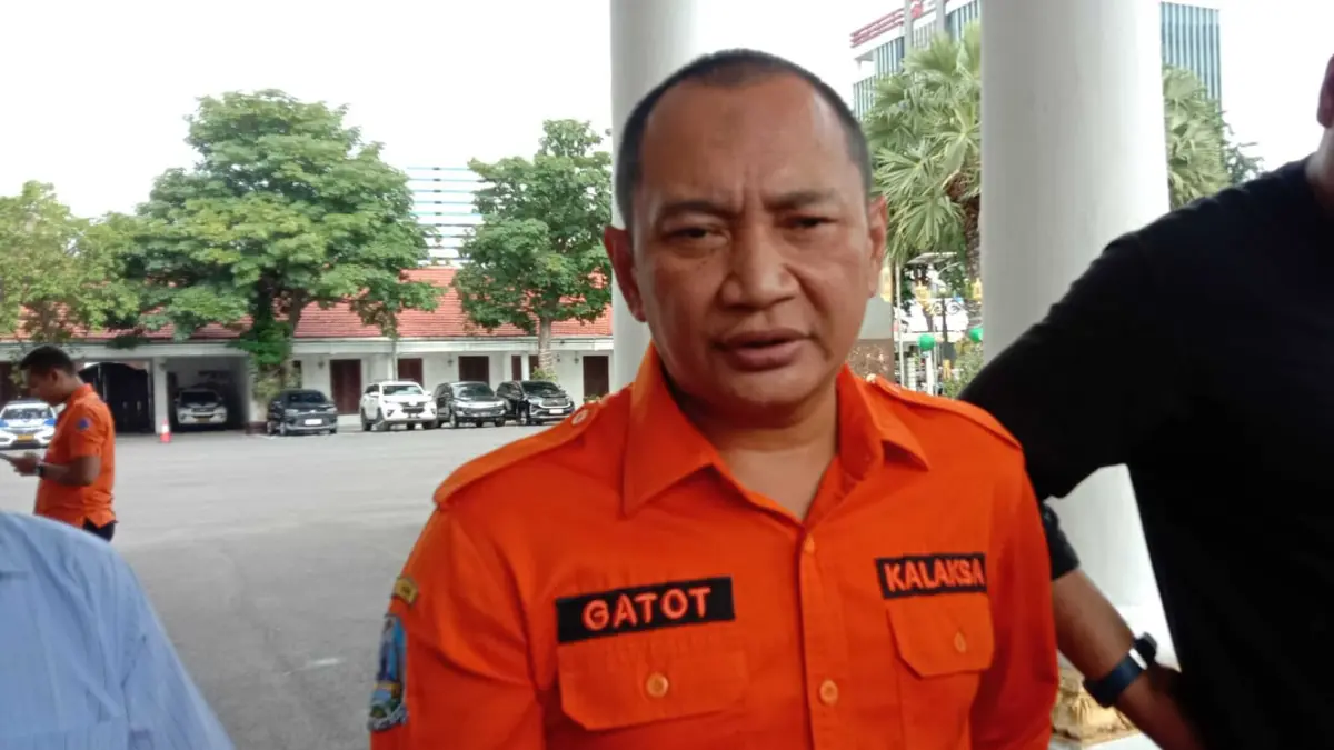 PEMETAAN: Kalaksa BPBD Jatim, Gatot Soebroto, menyebut musim kemarau membuat 12 kecamatan di Jatim dan tuga kabupaten terdampak kekeringan.(IST/RADAR SURABAYA)