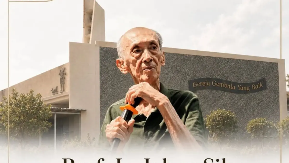 Prof Johan Silas dikenal sebagai arsitek ulung. Salah satu karyanya Gereja Katolik Gembala Yang Baik, Jalan Jemur Handayani Surabaya. (IST) 