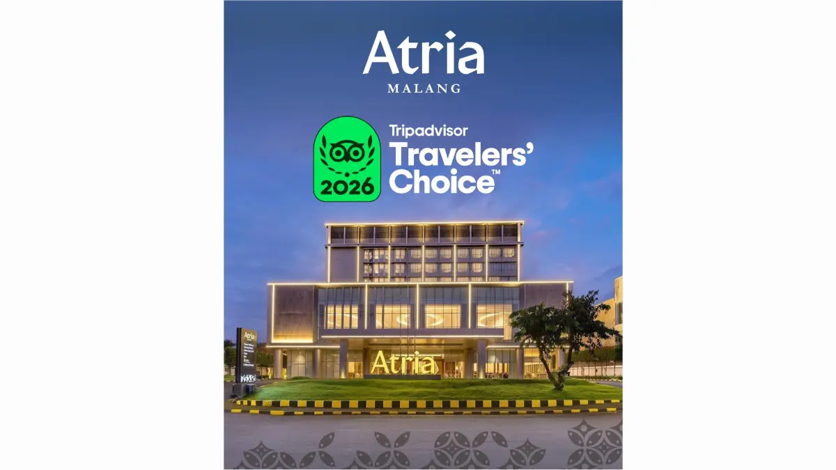 Atria Hotel Malang Raih Tripadvisor Travelers