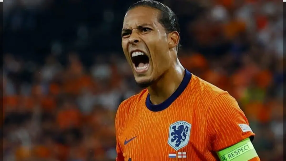 Kapten De Oranje Belanda Virgin Van Dijk. (BBC) 