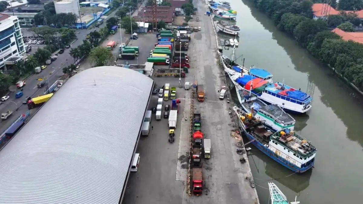 ANTISIPASI: Kondisi pelabuhan rakyat atau Kalimas Tanjung Perak Surabaya.