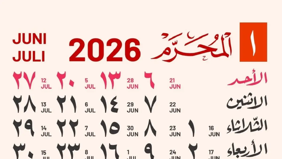 Ilustrasi kalender Hijriah. (IST)