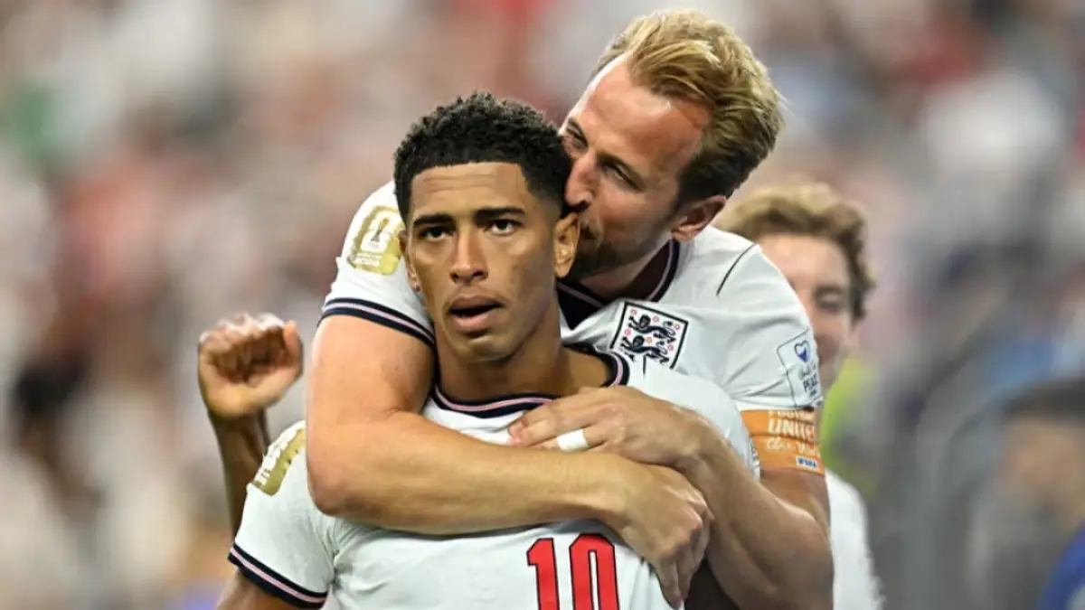 Harry Kane dan Jude Bellingham tampil mengesankan saat Inggris sikat Kroasia. (The Guardian) 