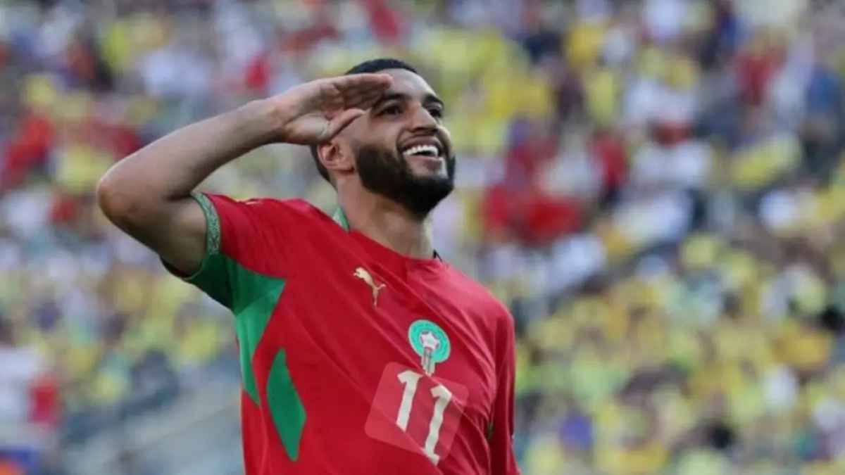Ismael Saibari jadi tumpuan lini depan Maroko. (BBC) 