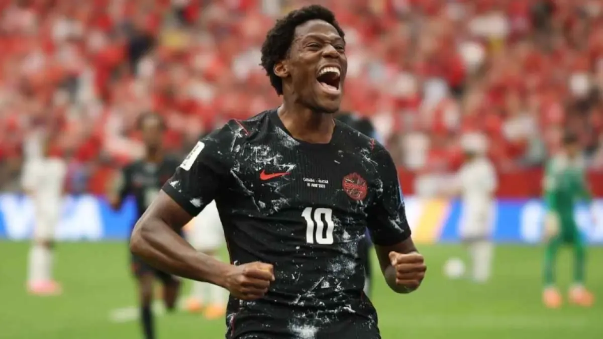 Jonathan David torehkan sejarah di Piala Dunia. (ESPN) 