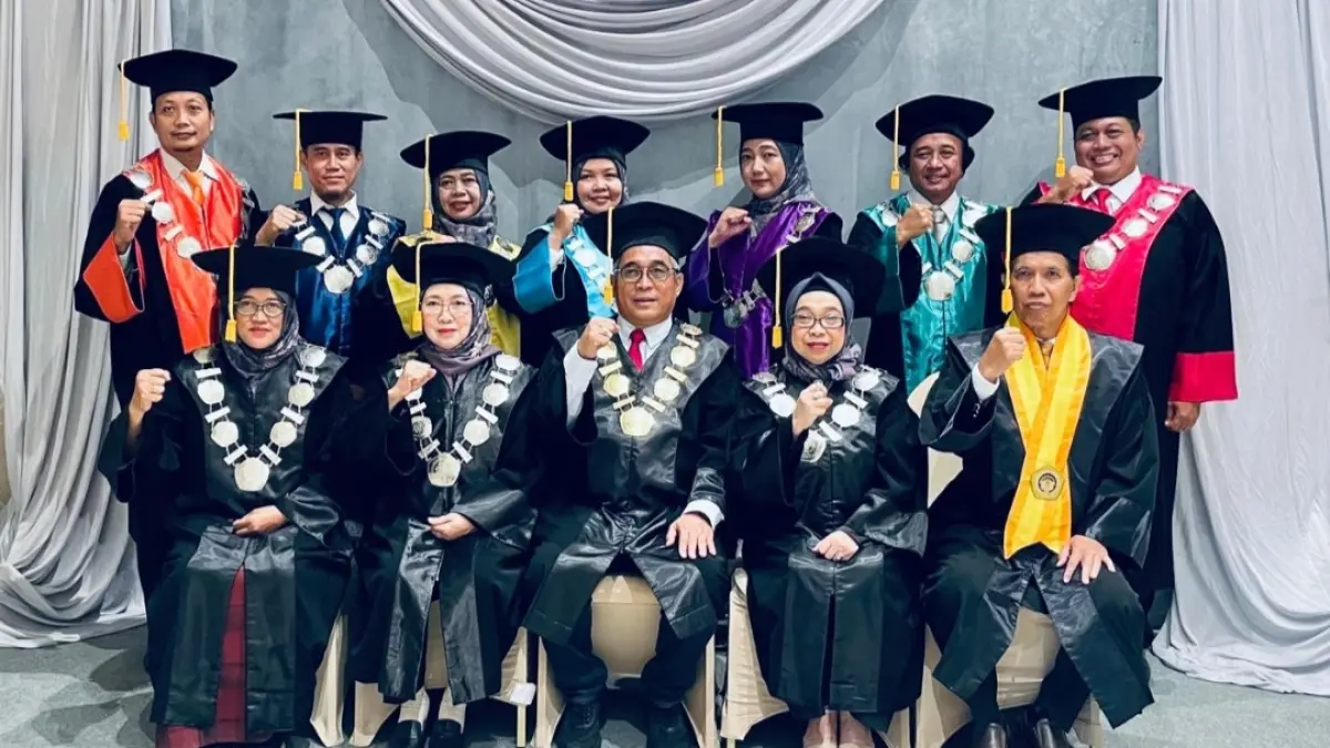 Rektor UWP, Dr. Budi Endarto, M.Hum., menyampaikan apresiasi kepada seluruh sivitas akademika yang telah berkontribusi dalam pengembangan riset dan publikasi ilmiah.
