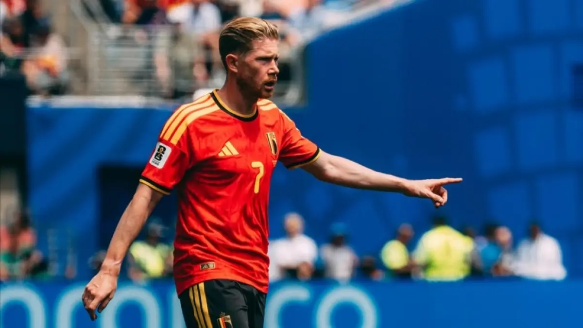 Kevin De Bruyne jadi andalan lini tengah Belgia. (BBC) 