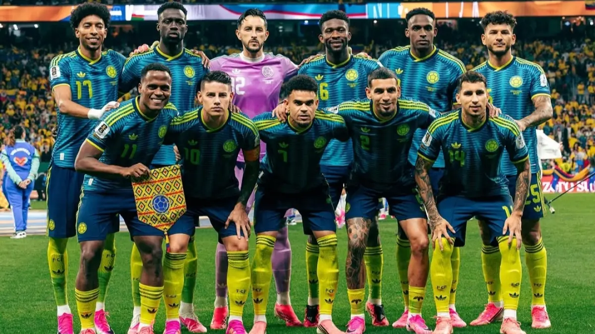 Skuad Los Cafeteros Kolombia incar kemenangan kedua dan lolos ke babak 32 besar. (FIFA) 