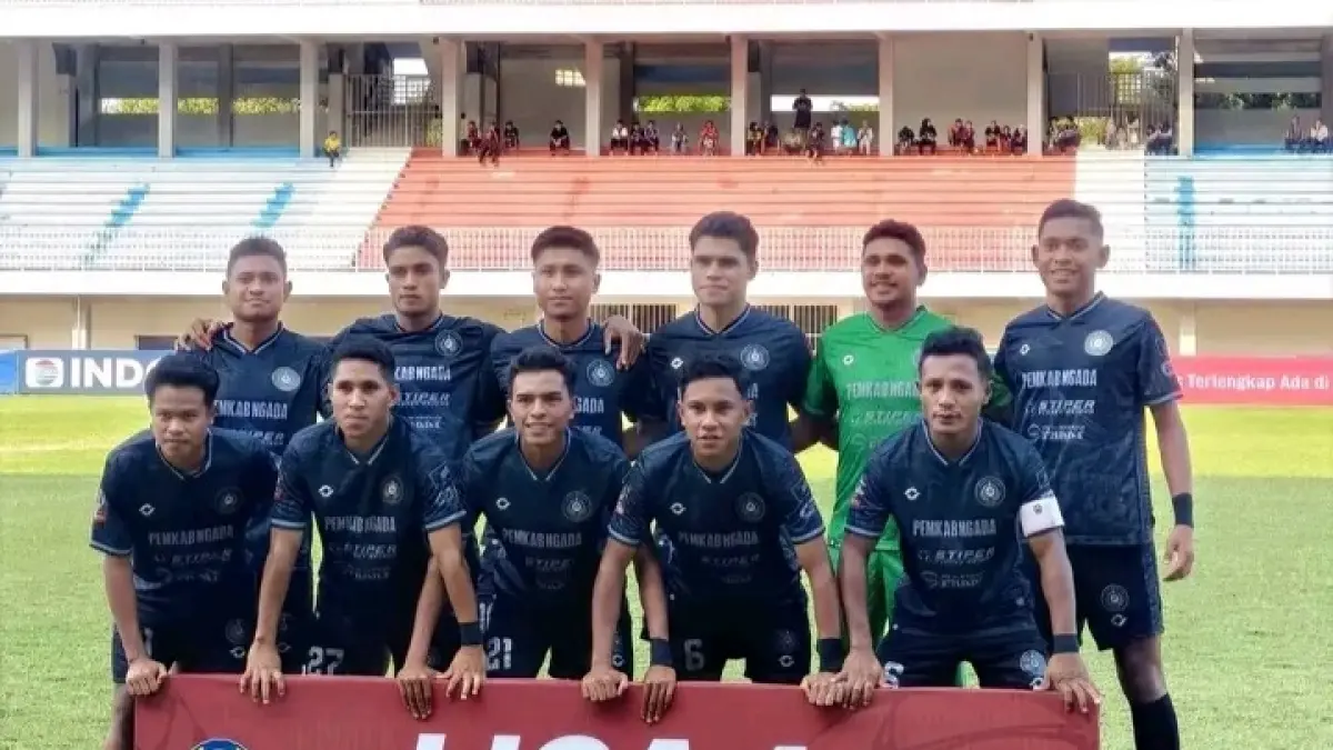 Tim PSN Ngada lolos ke 8 besar Liga 4 nasional. (IST) 