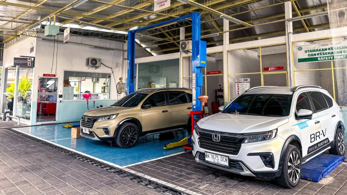 PELAYANAN PRIMA: Salah satu dealer baru PT Honda Prospect Motor (HPM).