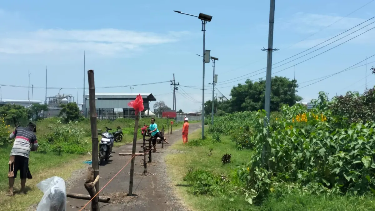 DILAPORKAN: Lokasi dugaan lahan milik korban yang diserobot. Saat ini ditangani Satgas Anti Mafia Tanah Dittipidum Bareskrim Polri. (IST/RADAR SURABAYA)