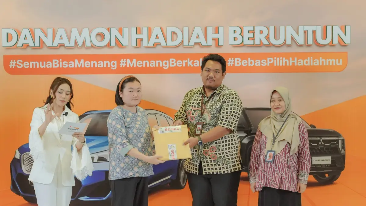 BERUNTUNG: Danamon umumkan pemenang Danamon Hadiah Beruntun 5.0, Perkuat Engagement Nasabah di 11 Region.