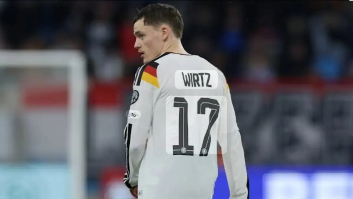 Florian Wirtz jadi andalan kini tengah Jerman saat menghadapi Paraguay. (Bavarian Football) 
