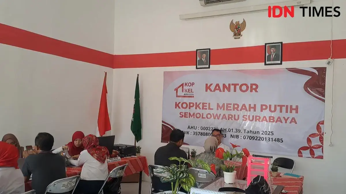 Koperasi Kelurahan Merah Putih di Semolowaru, Surabaya, siap beroperasi. (IST)