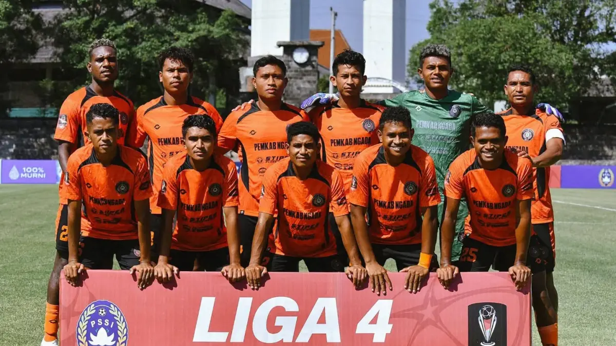 Tim PSN Ngada dari NTT akhirnya promosi ke Liga 3 Nusantara setelah mengalahkan Persibangga Purbalingga. (IST)