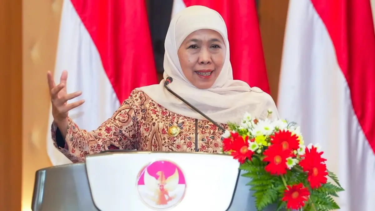 Gubernur Jawa Timur Khofifah Indar Parawansa. (Foto Istimewa)