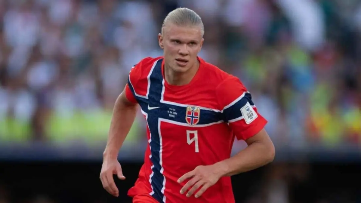 Erling Haaland jadi ancaman utama Brasil saat menghadapi Norwegia. (BBC) 