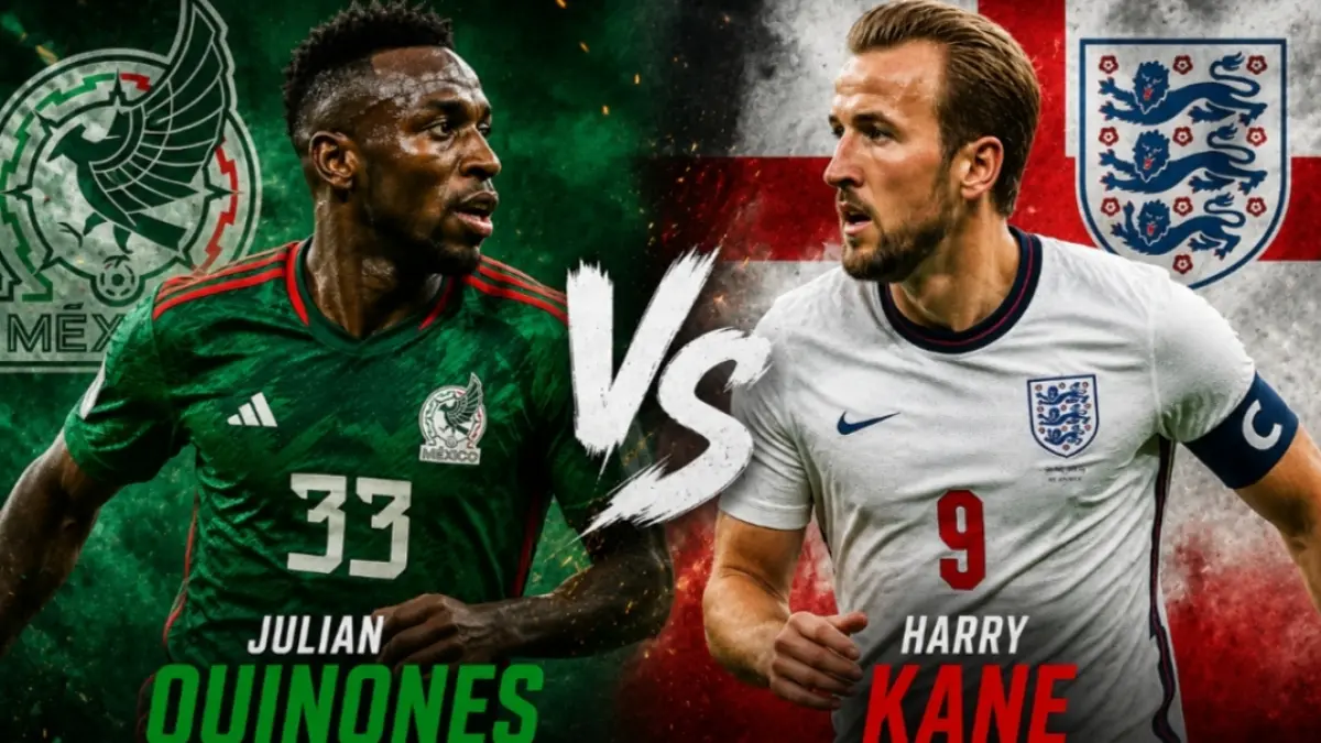 Ketajaman Harry Kane jadi tumpuan Inggris menghadapi tuan rumah, Meksiko. (Ilustrasi AI) 