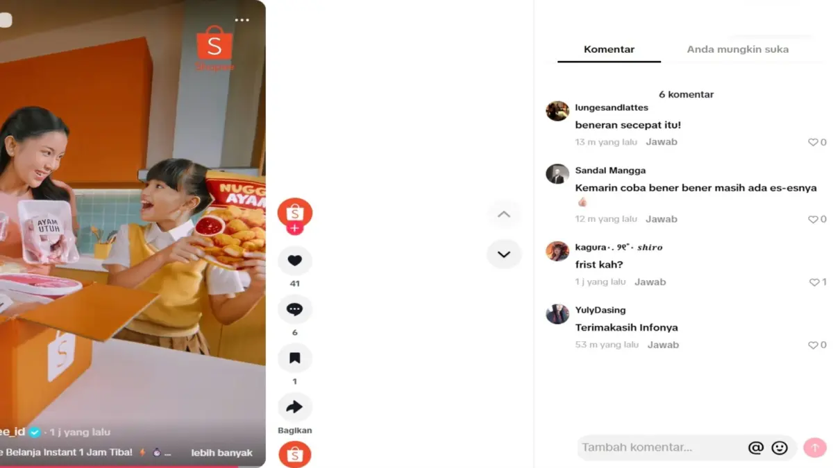 Salah satu tangkapan layar percakapan netizen di media sosial.
