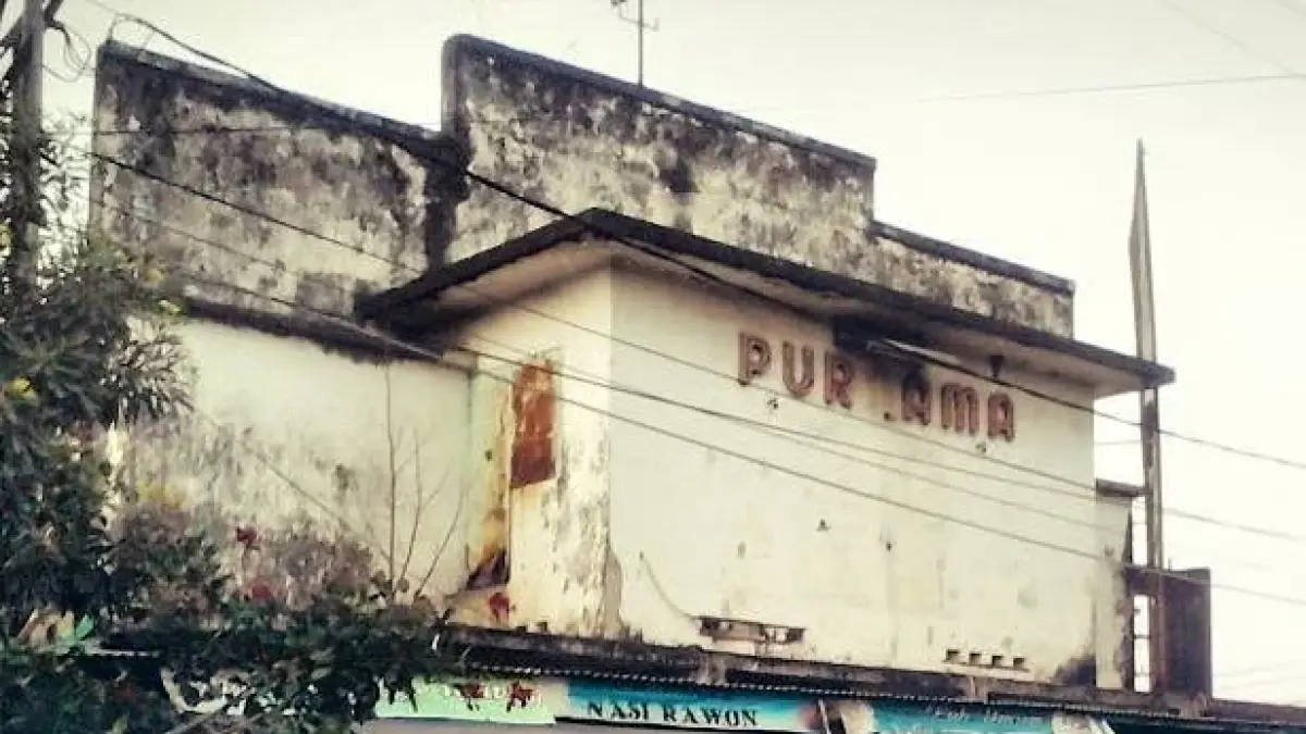 Bekas Bioskop Purnama di Jalan Dinoyo Surabaya. (IST) 