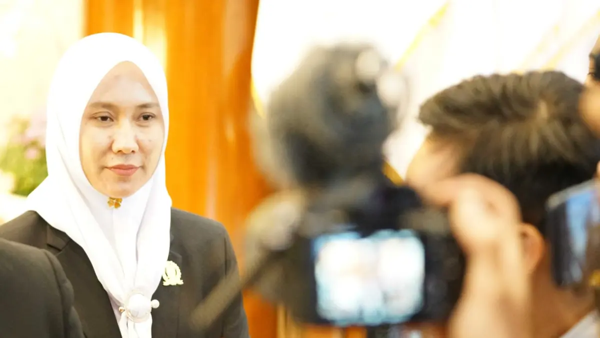 MENDUKUNG: Wakil Ketua DPRD Jati, Sri Wahyuni, meminta untuk mempersiapkan sekolah gratis sesuai putusan MK. (IST/RADAR SURABAYA)