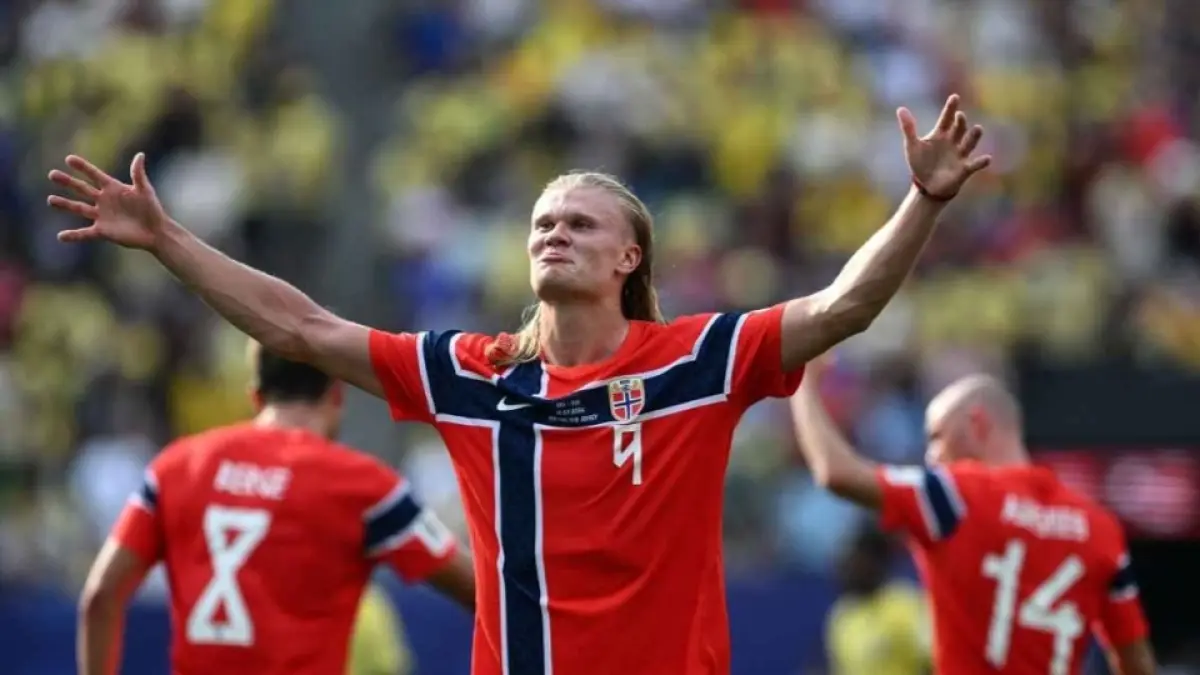 Erling Haaland Lempar Tekanan ke Inggris, Sebut Peluang Norwegia Juara Piala Dunia 2026 Sangat Kecil (ESPN/Image Photo Agency/Getty Images) 