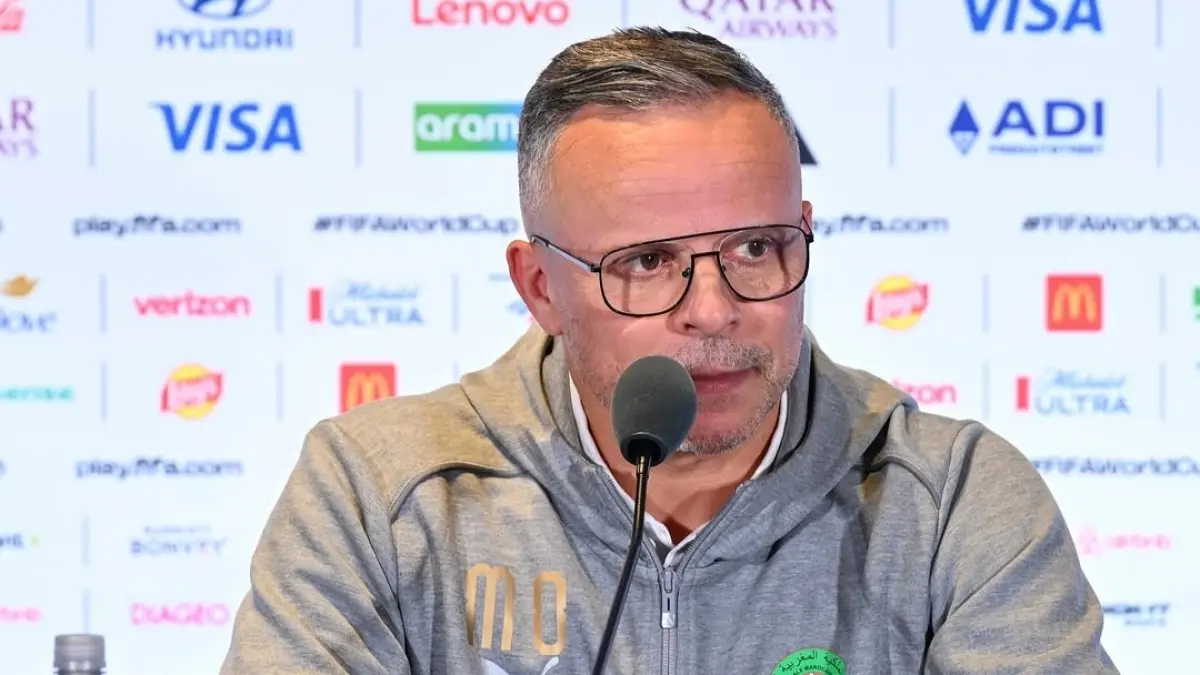 Pelatih Maroko, Mohamed Ouahbi. (FIFA) 