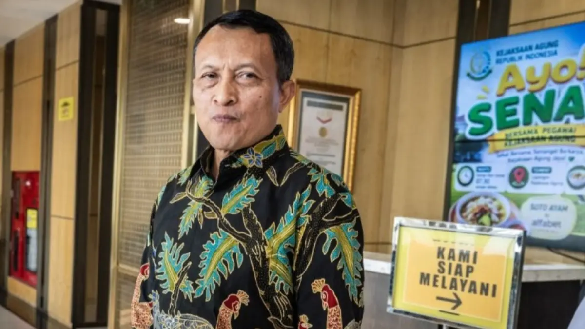  Plt Jaksa Agung Muda Bidang Tindak Pidana Khusus (Jampidsus) Rudi Margono. Jaksa Agung ST Burhanuddin menunjuk Jaksa Agung Muda Bidang Pengawasan (Jamwas) Rudi Margono sebagai Pelaksana Tugas Jampidsus Kejaksaan Agung menyusul pengunduran diri Febrie Adriansyah dari jabatan tersebut. ANTARA FOTO/Bayu Pratama S/bar

