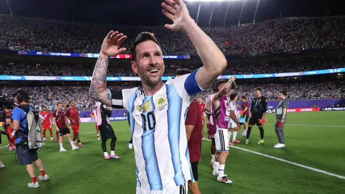 Lionel Messi antusias hadapi Inggris. (ESPN) 