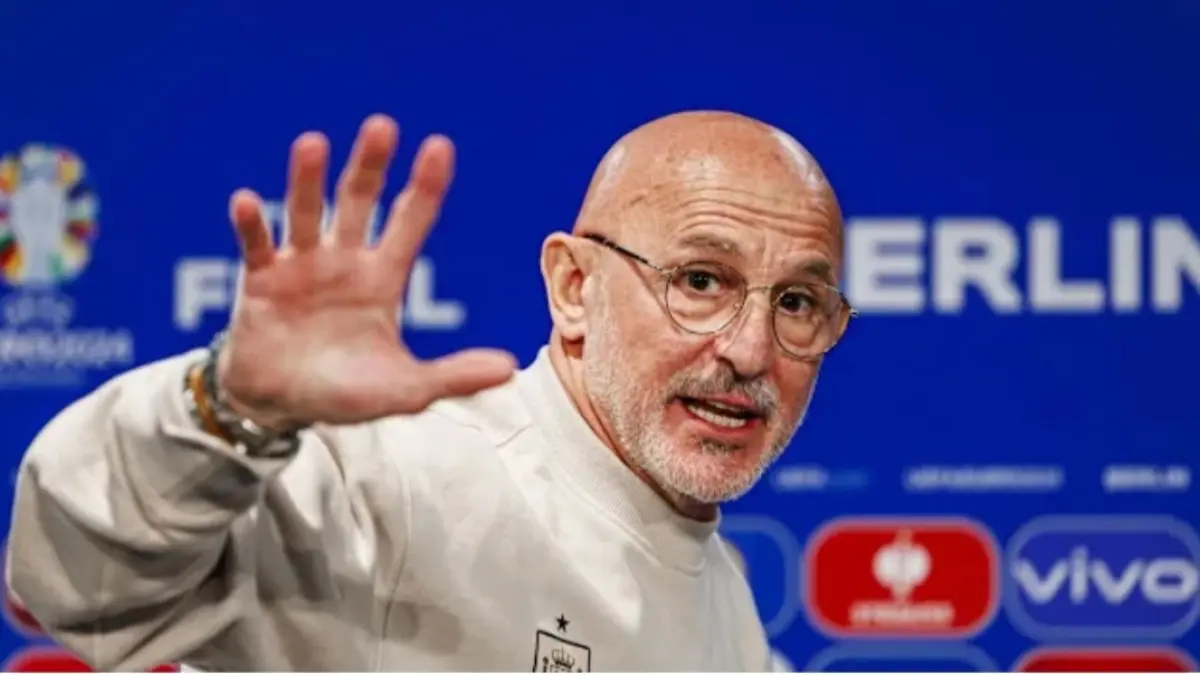 Pelatih Spanyol Luis de la Fuente. (BBC) 
