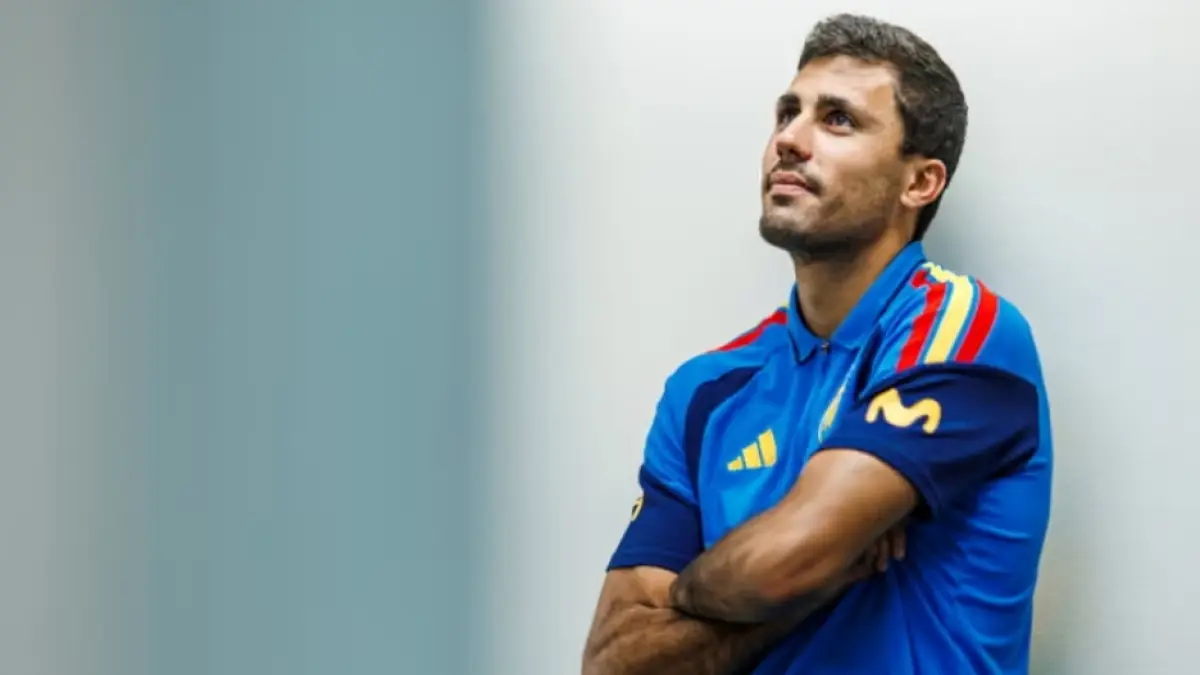 Rodri optimistis bisa singkirkan Prancis seperti saat semifinal Euro 2024 dan UEFA Nation League 2025.(Pablo Garcia/The Guardian). 