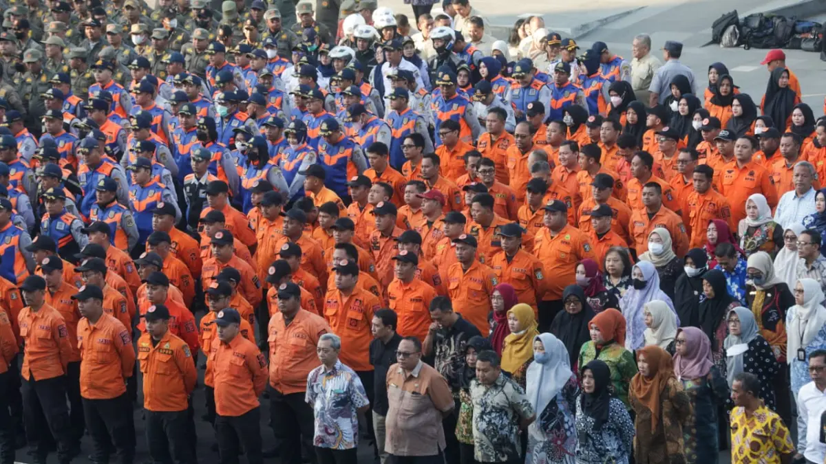 Apel bersama para ASN di lingkungan Pemkot Surabaya. (IST)