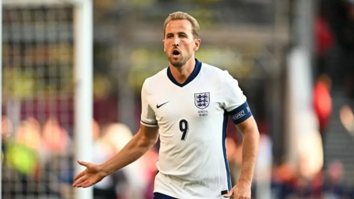 Harry Kane kecewa Inggris gagal ke final. (BBC) 