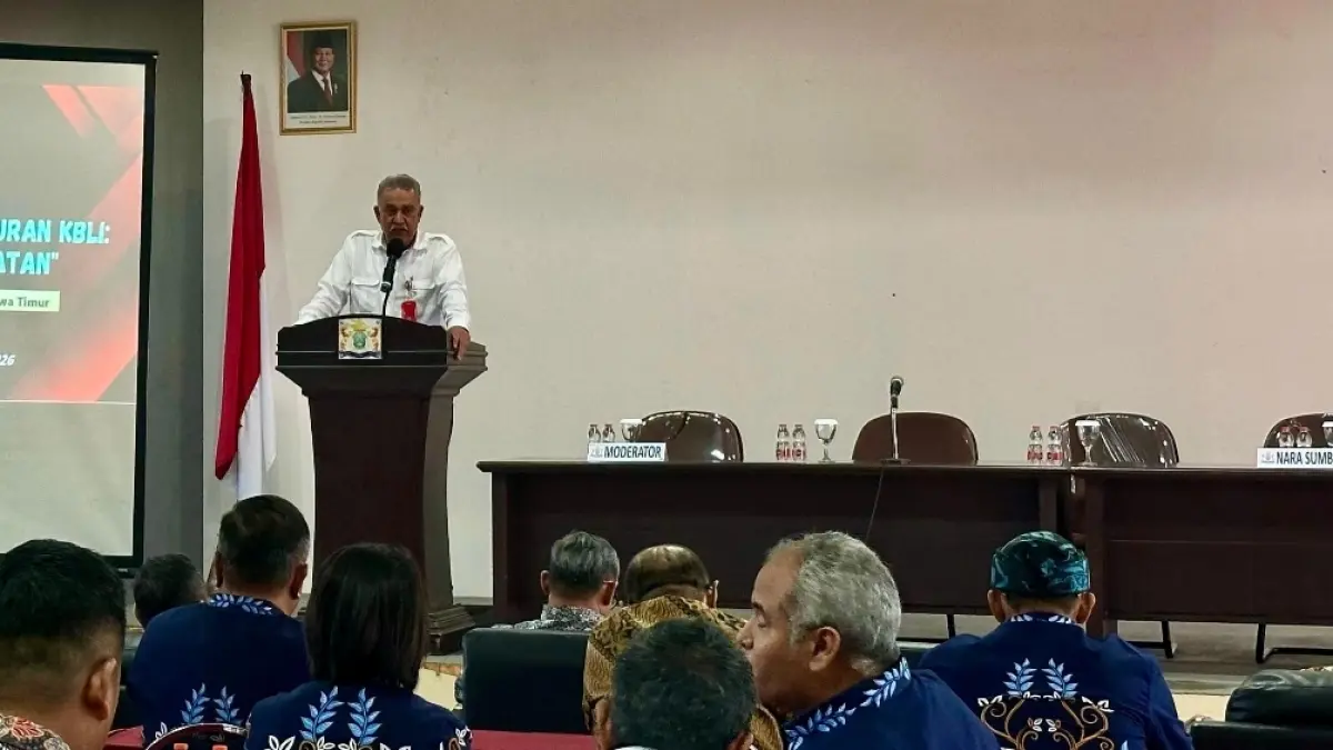 Kepala Dinas Energi dan Sumber Daya Mineral (ESDM) Provinsi Jawa Timur, Aftabuddin Rijaluzzaman, menegaskan pemerintah terbuka terhadap seluruh masukan dari pelaku usaha. (Mus Permadani) 

