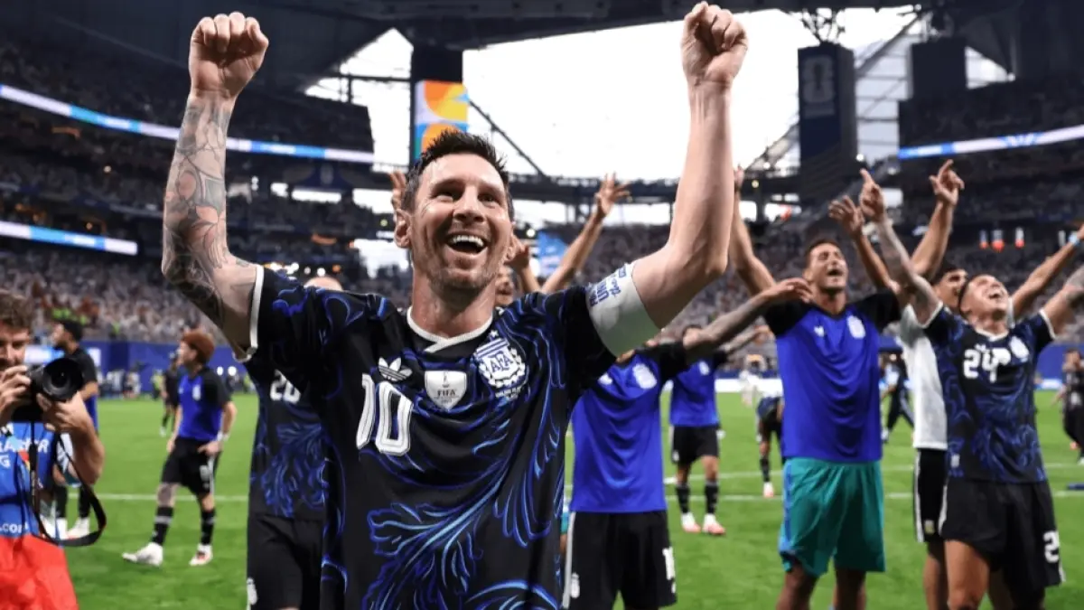 Selama ada Lionel Messi, Argentina tetap sangat berbahaya. (Opta) 