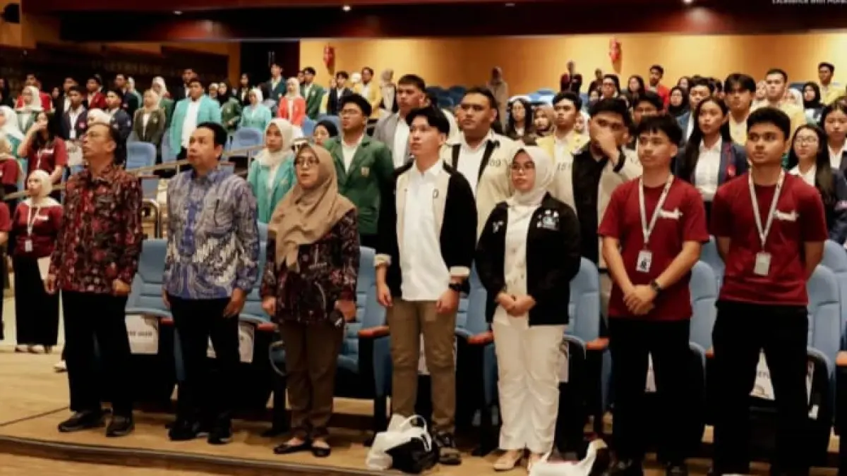 Pembukaan LKMMNAS PSMKGI 2026 di Auditorium Ternate ASEEC Tower, Kampus Dharmawangsa-B Universitas Airlangga.