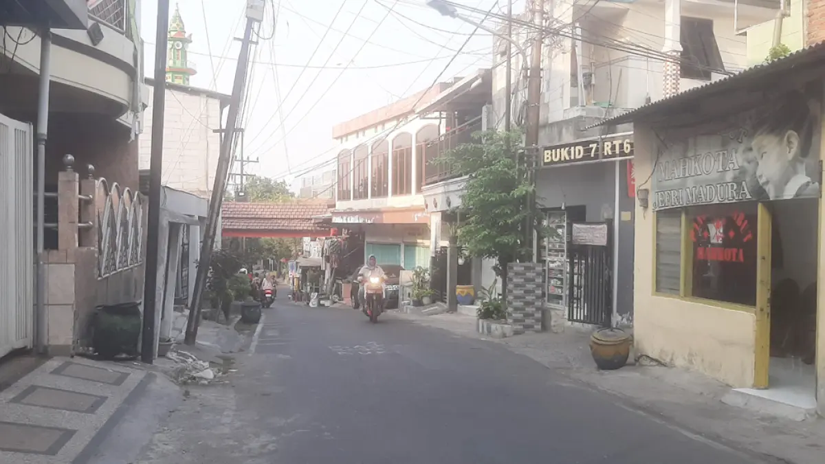 Suasana kampung Banyu Urip, Surabaya. Punya legenda turun temurun. (IST)
