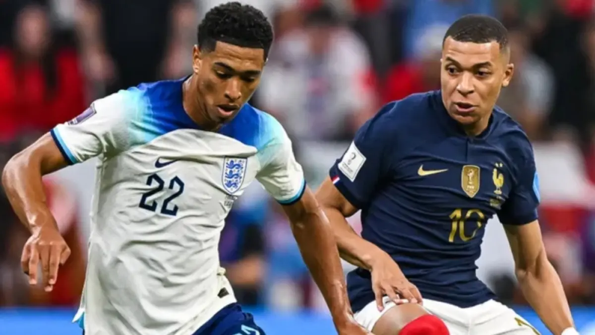 Jude Bellingham akan bertarung ketat dengan Kylian Mbappe. (Sportmole) 