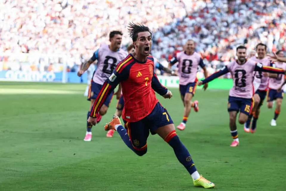 Ferran Torres. (Franck Fife/AFP/Getty Images) 